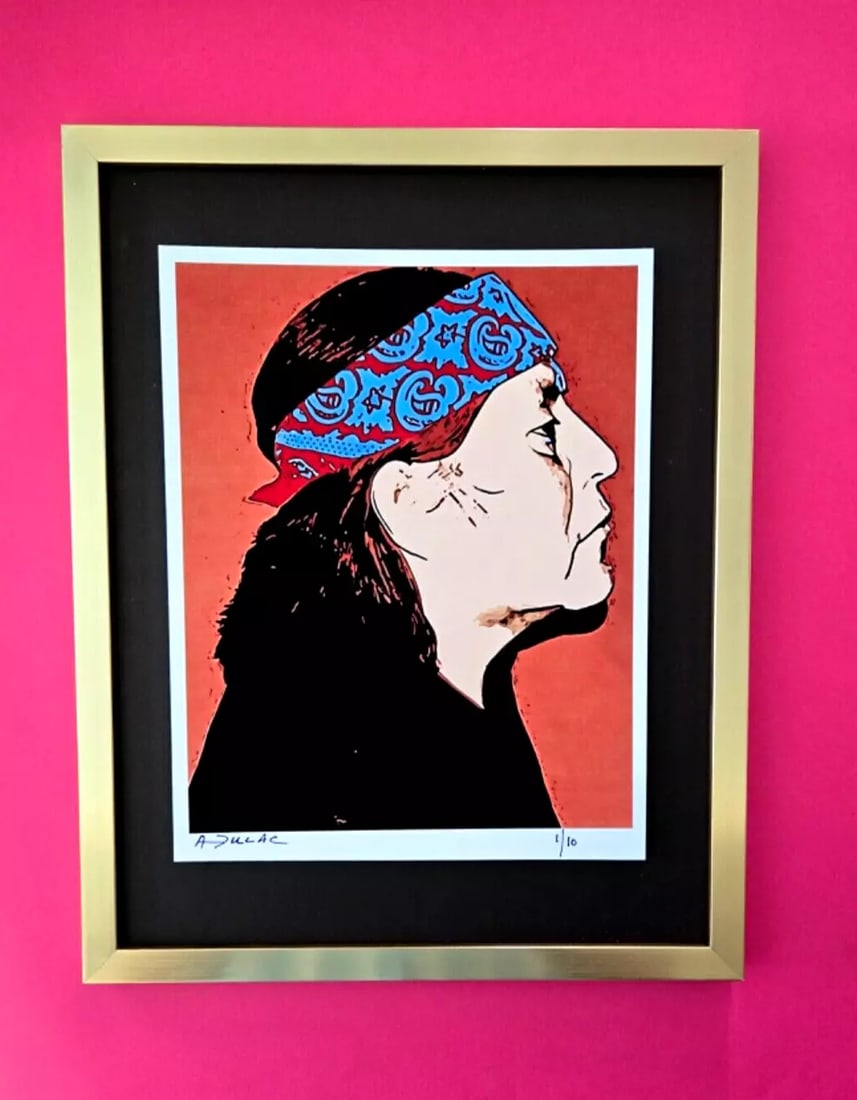 ALEXANDER DULAC | R.C. GORMAN Hand Signed Authentic Print Ed. of 10 | COA (1 of 3)