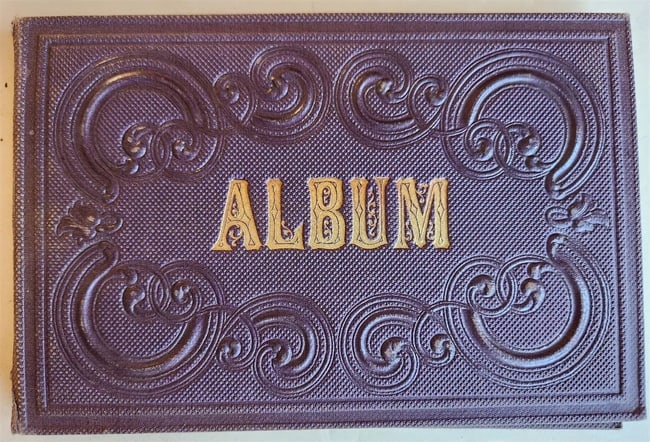 1850s-70s ALBUM AMICORUM - MANUSCRIPT BOOK antique ILLUSTRATED (1 of 1)
