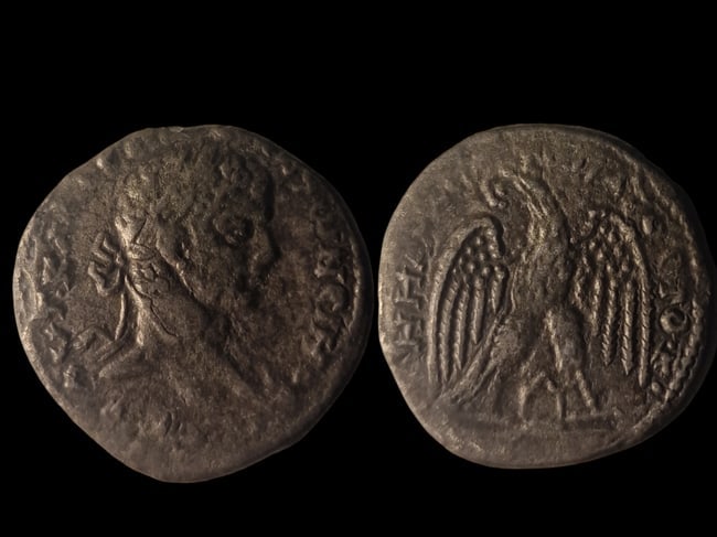 Ancient Roman Billon Tetradrachm of Elagabalus (1 of 1)