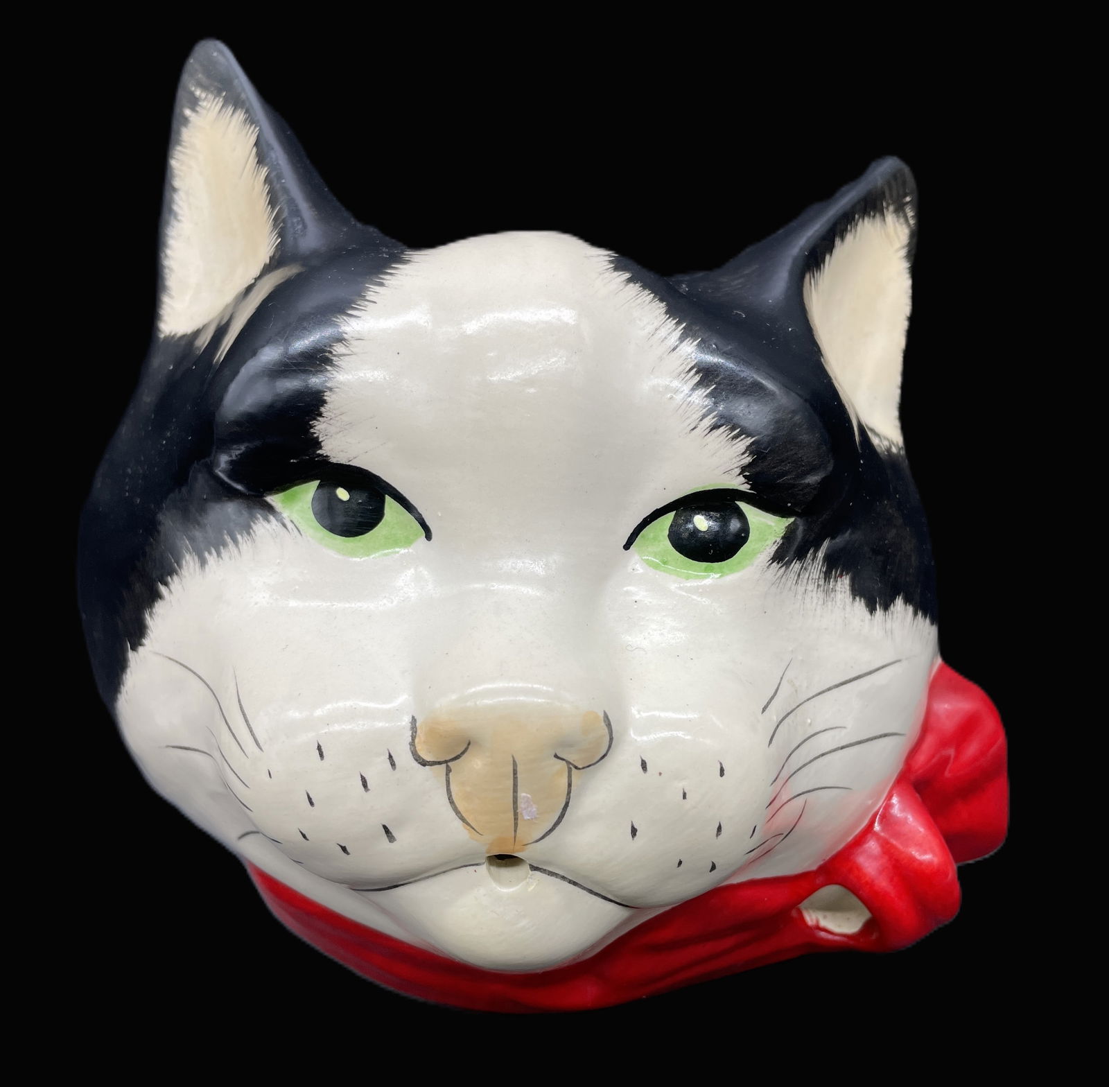 BABBACOMBE CAT'S HEAD STRING AND SCISSORS HOLDER (1 of 8)