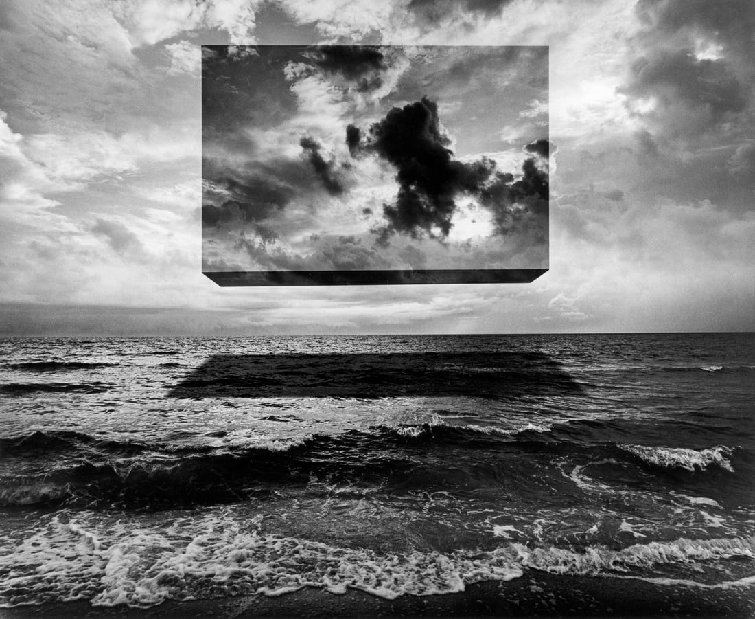 JERRY UELSMANN - Skybox Over Ocean, 1980 (1 of 3)