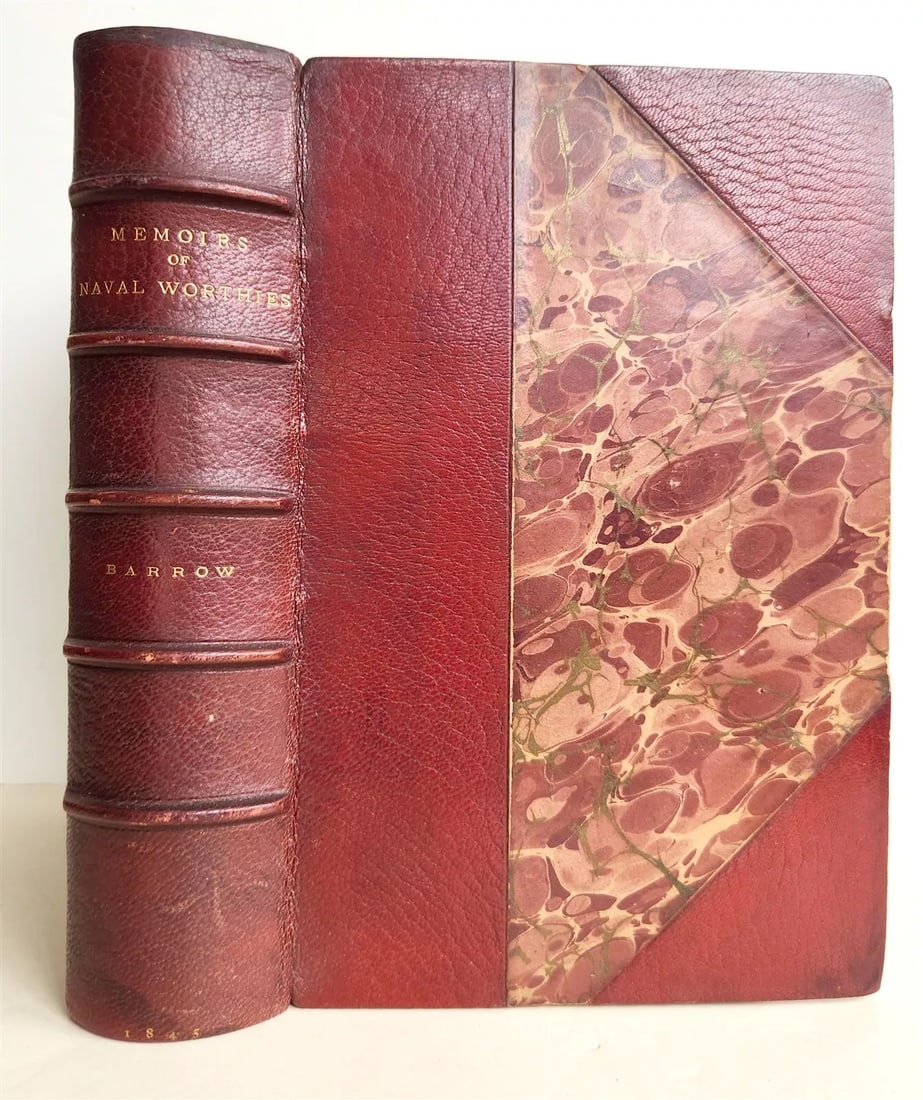 1845 MEMOIRS OF THE NAVAL WORTHIES OF QUEEN ELIZABETH'S REIGN antique (1 of 20)