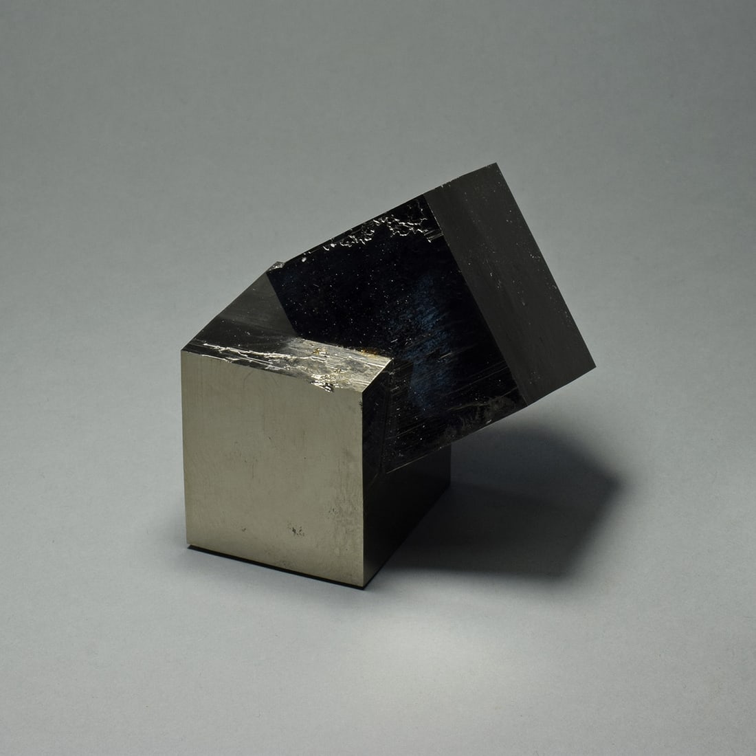 Beautiful Iron pyrite cluster (1 of 4)