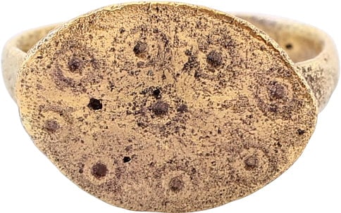 MEDIEVAL ENGLISH RING, 7th-10th CENTURY AD, SIZE 8 (1 of 5)