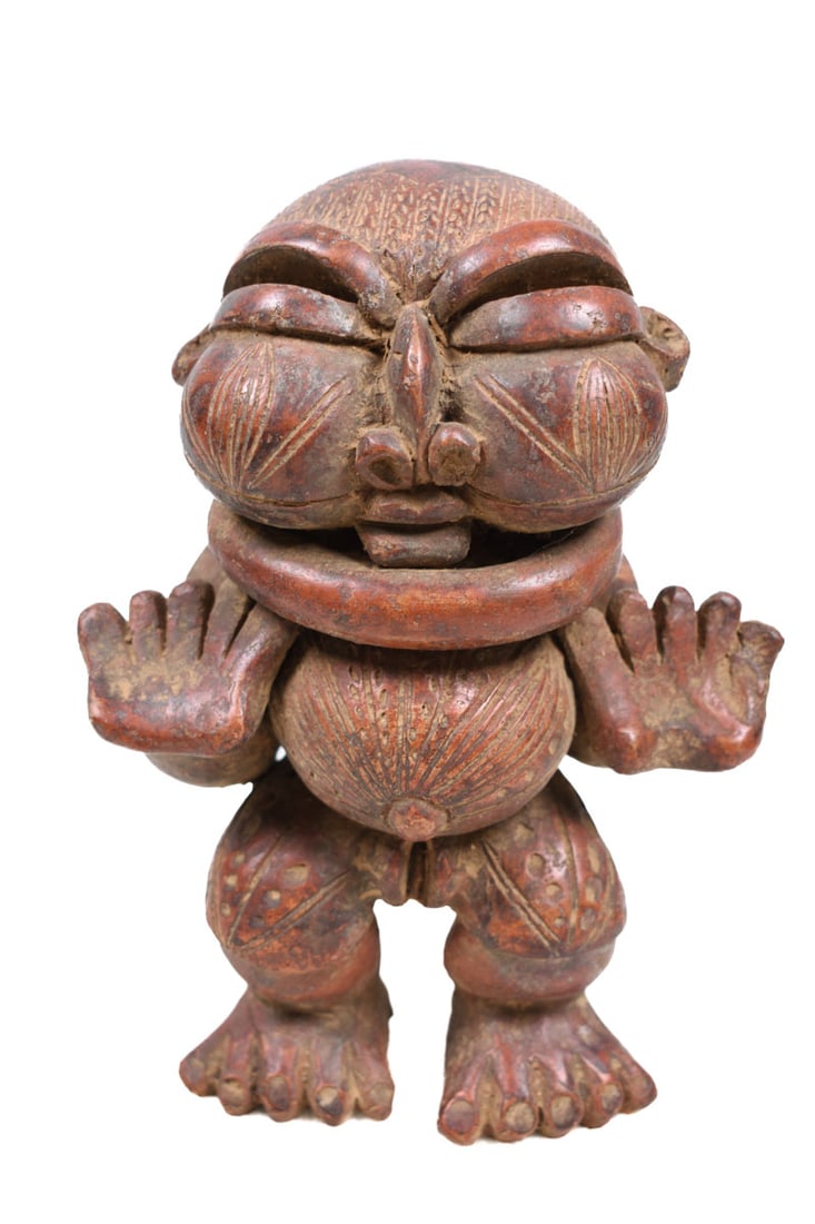 Figure, House God – Terracotta -Tikar – Cameroon (1 of 7)