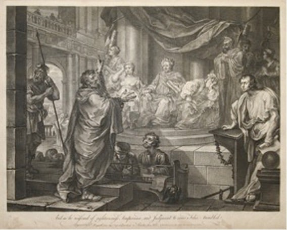 William Hogarth (English, 1697–1764) Paul Before Felix. 1752 (1 of 1)