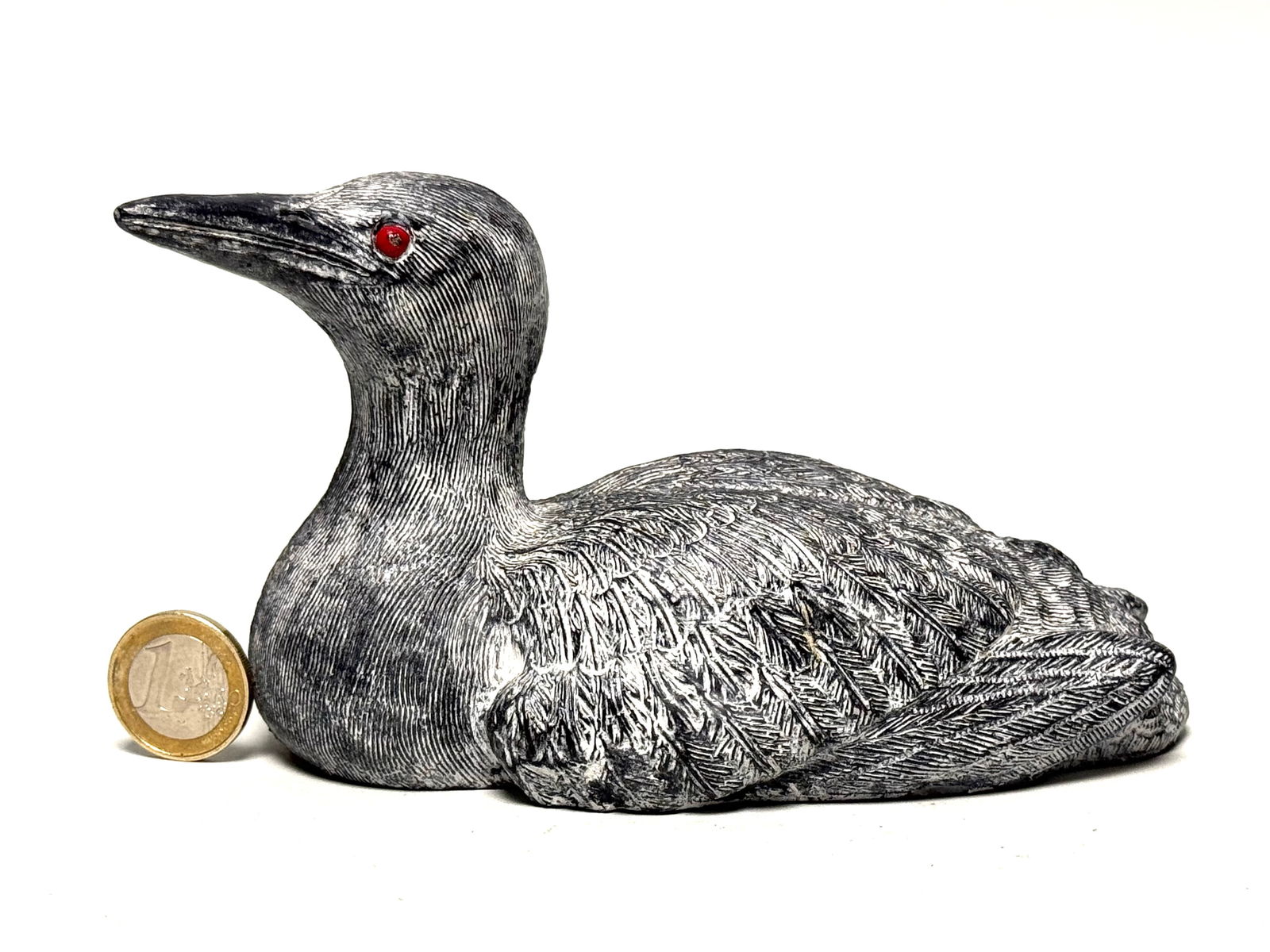 INUIT - Bird Sculpture by Edmund Wolf Jr. stone Impressions - Canada (1 of 14)