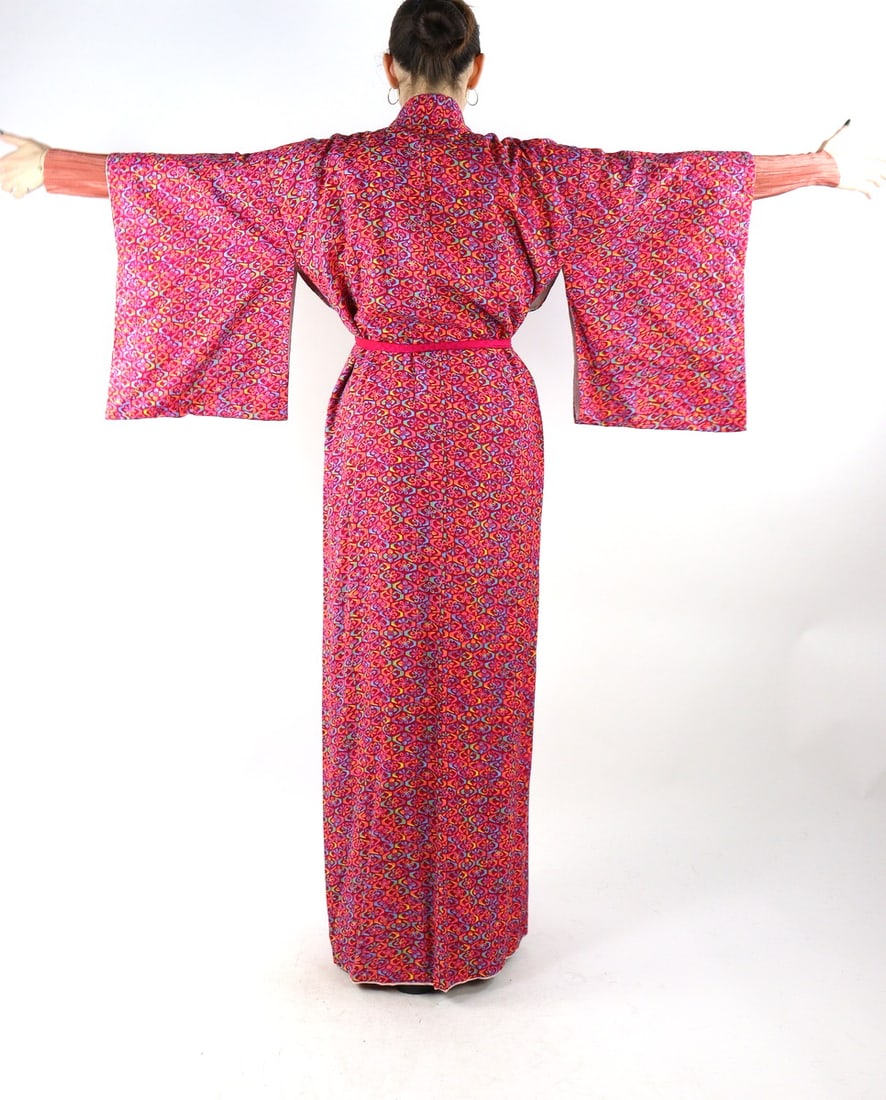 BRIGHT PATTERNED KIMONO - 4