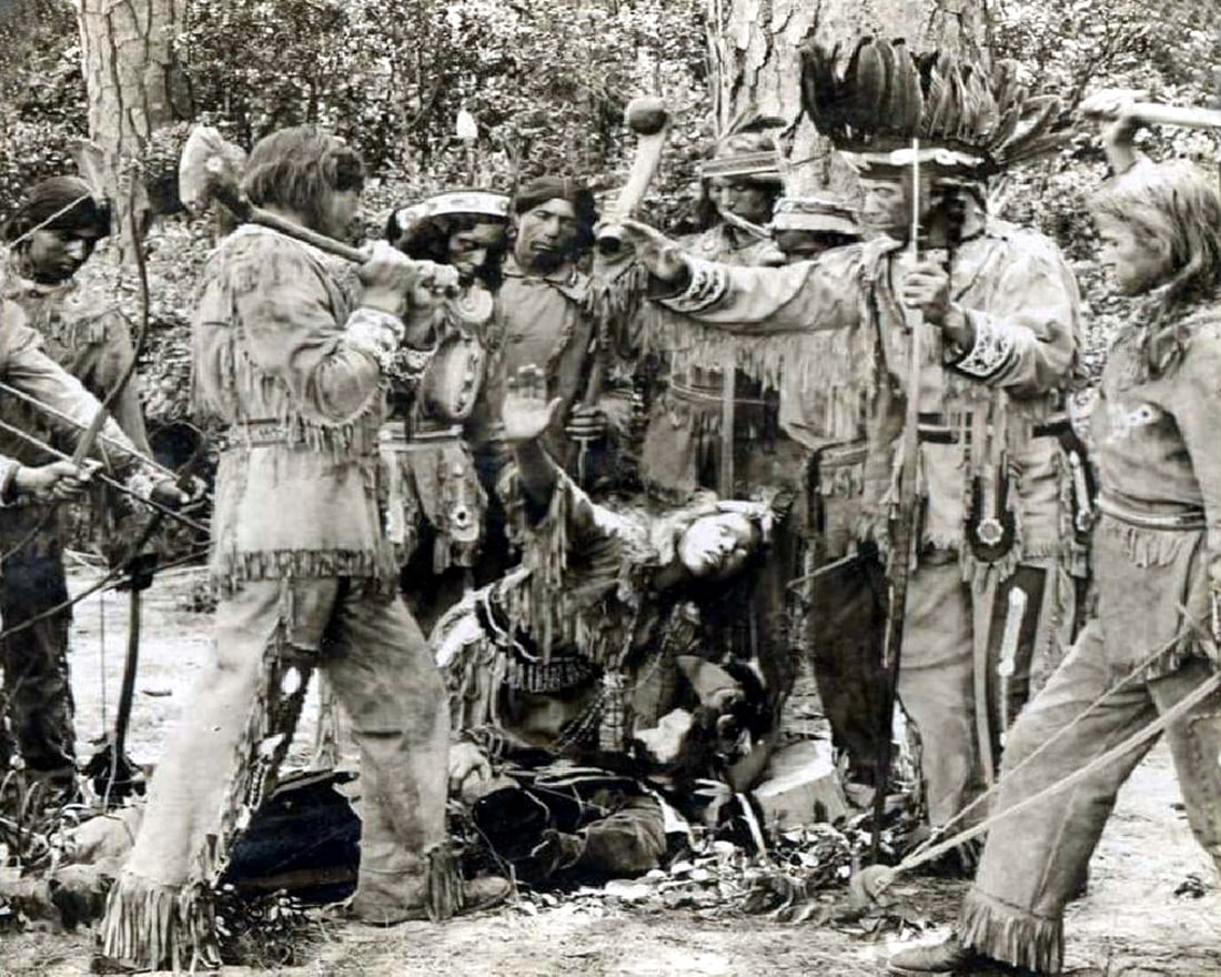 SURVIVORS OF THE PAMUNKEY TRIBE AT JAMESTOWN EXPOSITION (1 of 1)