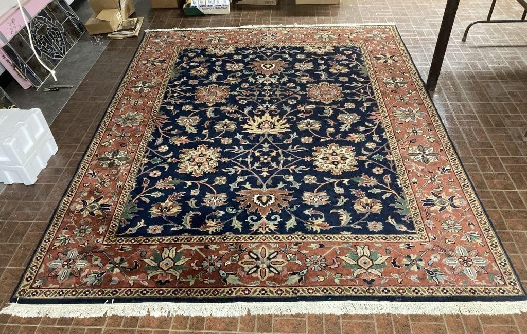 Antique Hand Knotted Tabriz Rug 8x10 ft (1 of 3)