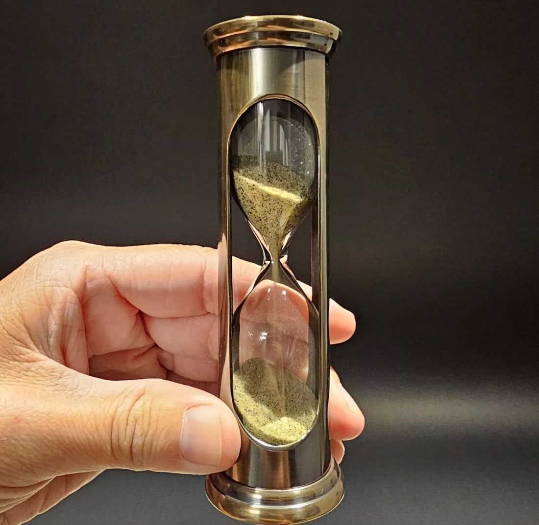 5" 3 min Hour Glass Sand Timer (1 of 12)