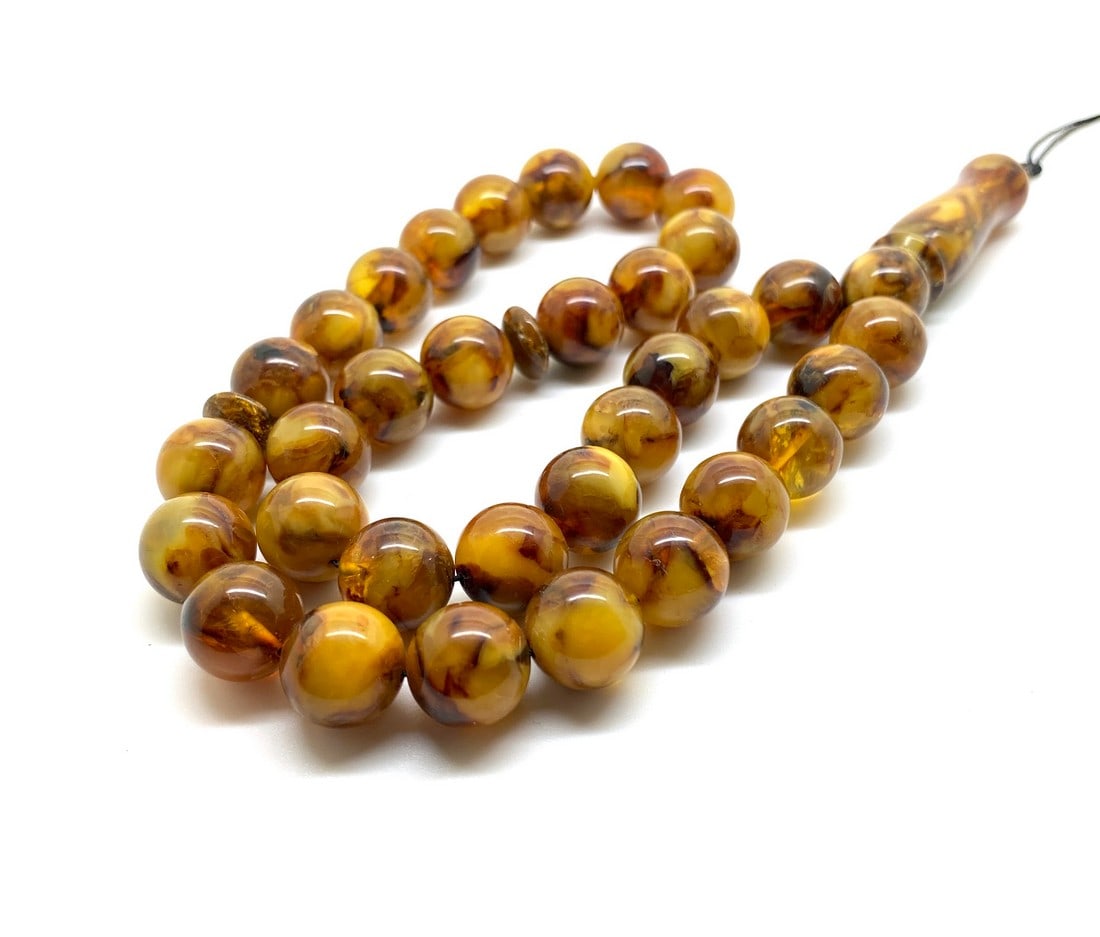 Extraordinary Amber Tesbih made from Round Amber beads (1 of 8)