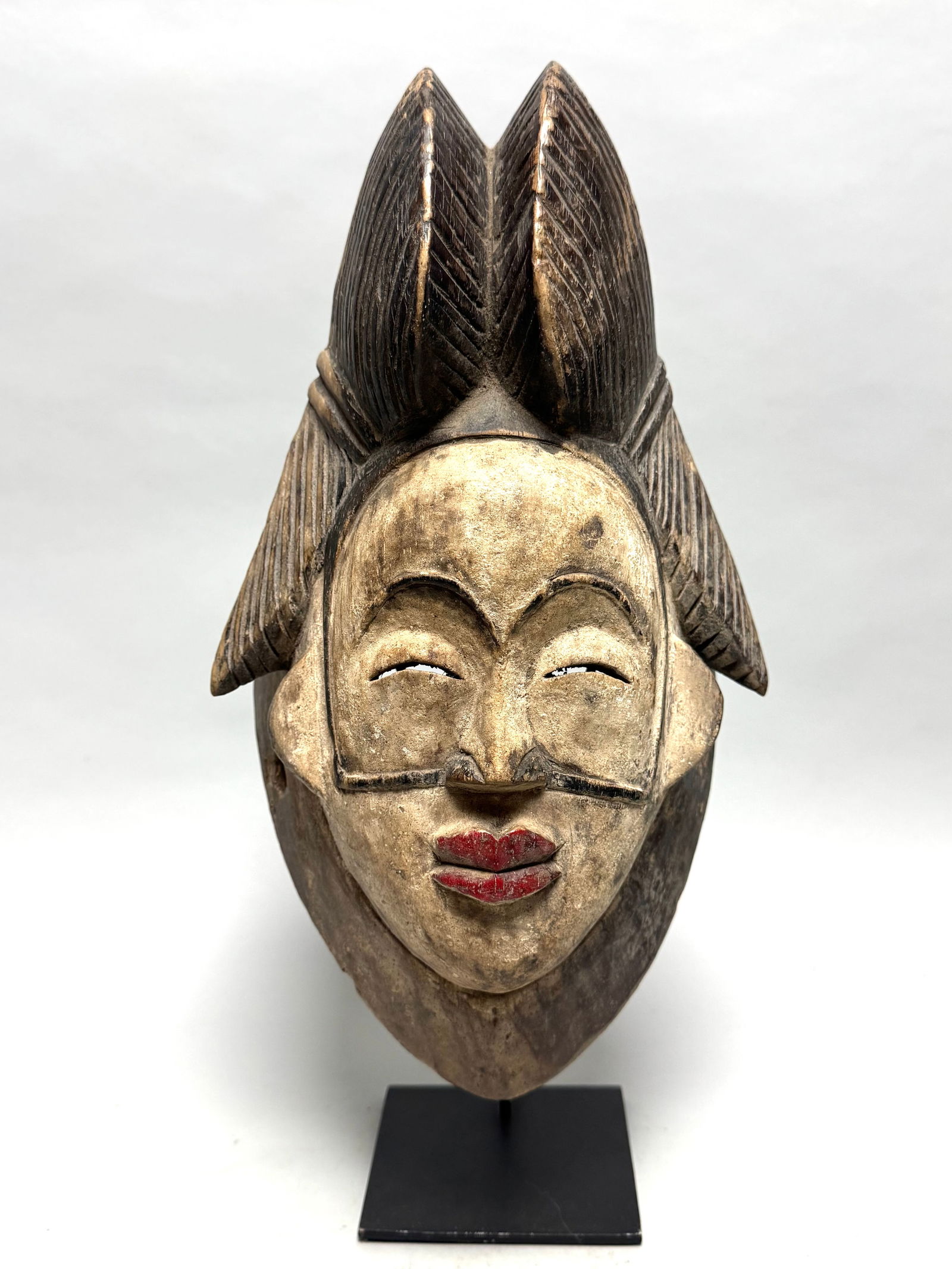 Punu ceremonial / funeral mask, Gabon - Africa (1 of 11)