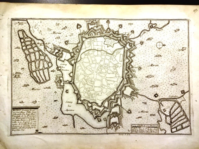 1710 Three Military Plans France Netherlands (1 of 3)