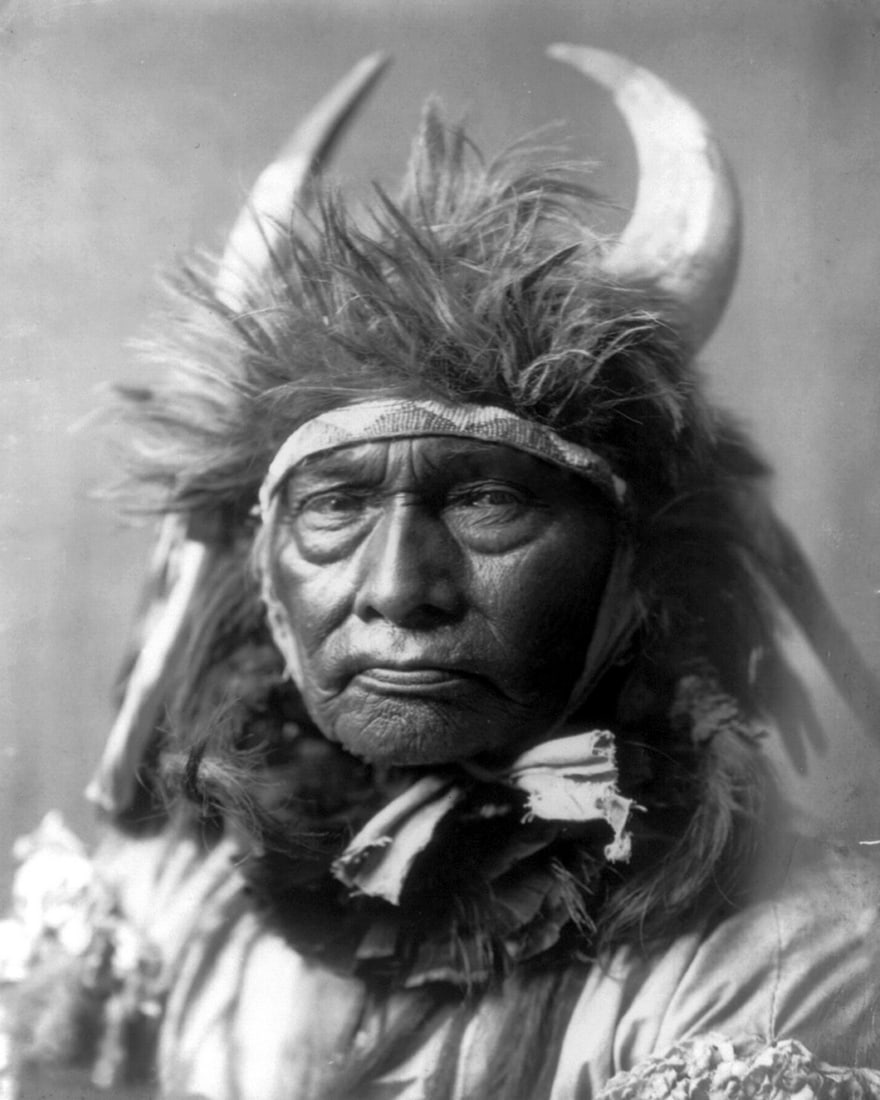 1908, BULL CHIEF, (APSAROKE) BY EDWARD S. CURTIS (1 of 1)