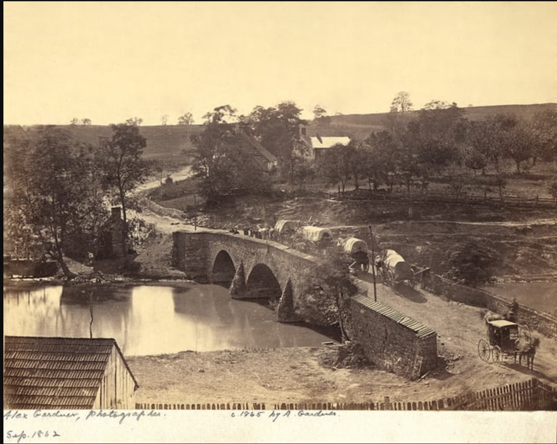 Maryland, Antietam Bridge, ALEXANDER GARDNER: Title: Maryland, Antietam Bridge, ALEXANDER GARDNERArtist/Source: ALEXANDER GARDNEROriginal Date: UNKNOWNDimensions: 8X10Description:|| UNITED STATES SHIPPING ONLY! || This lot is a Dye Based Photolit