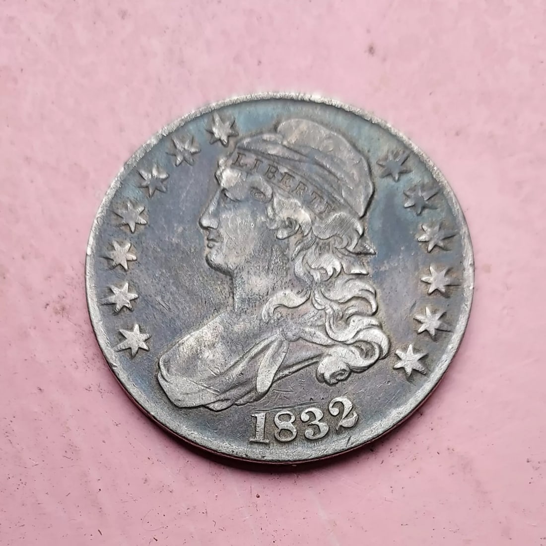 1832 Bust Half Dollar Very Good Condition Ungraded (1 of 2)