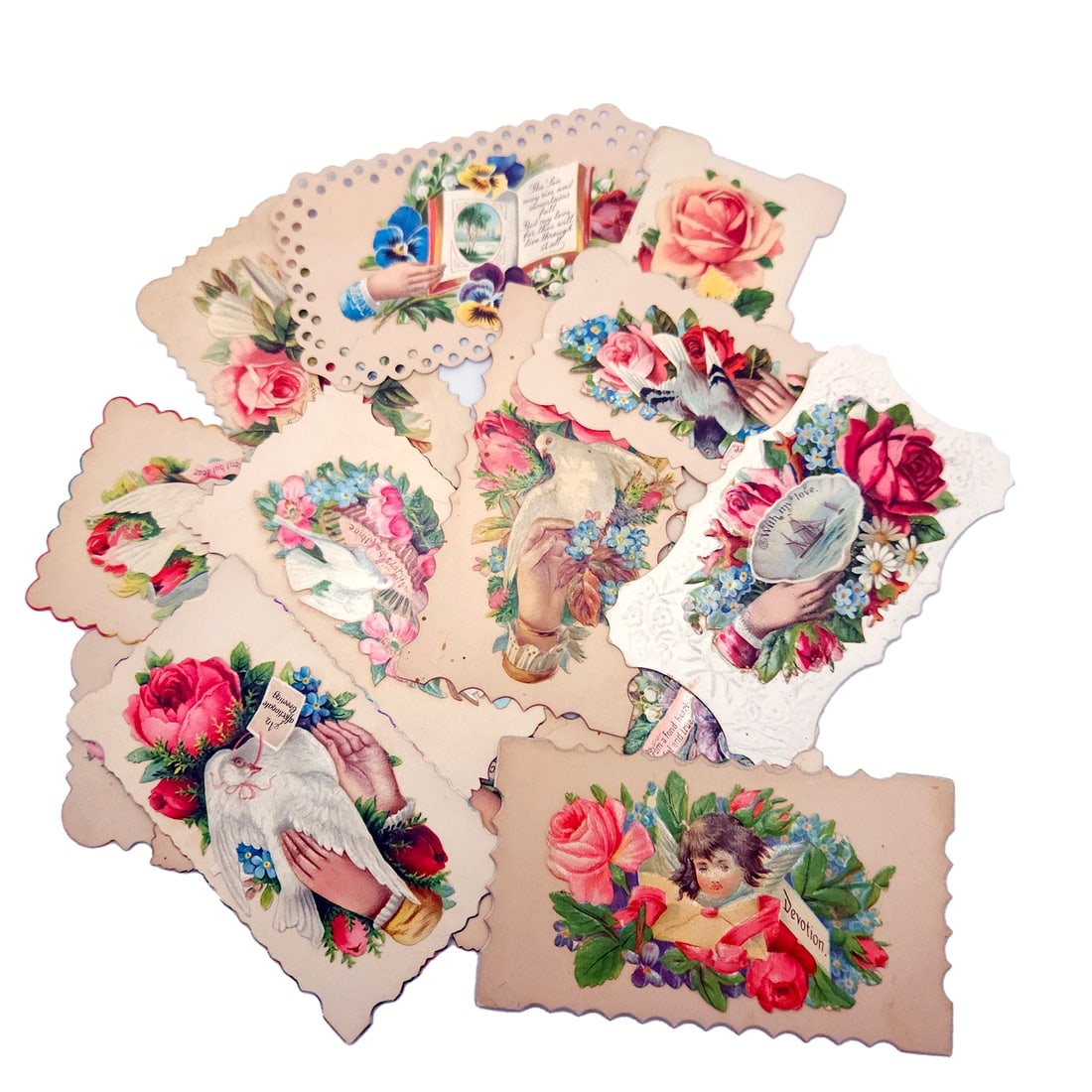 Victorian Era calling cards Set of 13 (1 of 10)