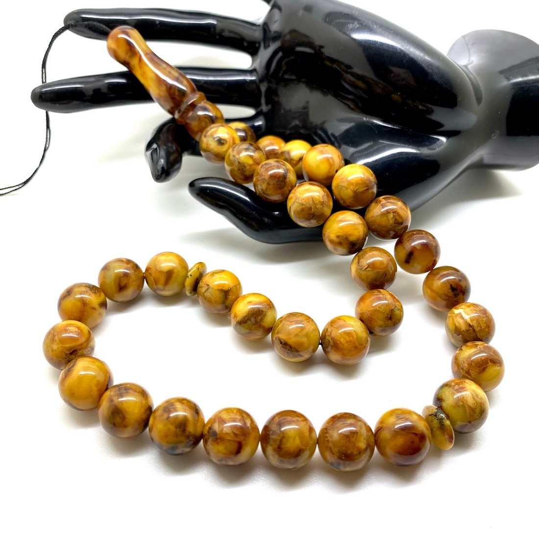 Astonishing Amber Tesbih made from Round Amber beads (1 of 8)