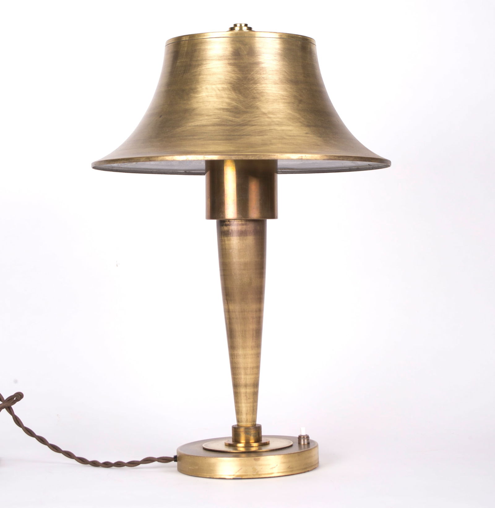 French art deco Jean Perzel desk lamp circa 1940 (1 of 5)