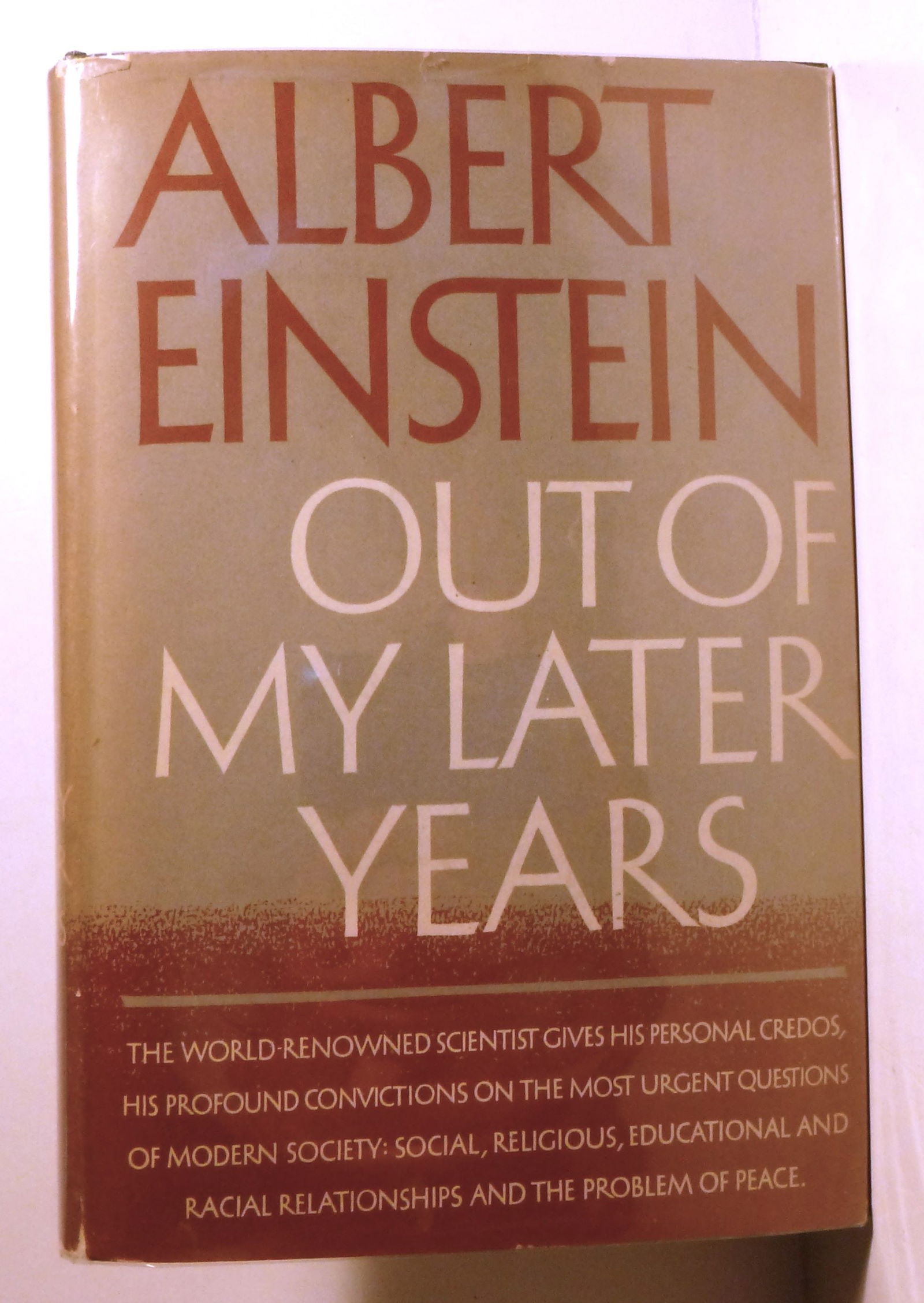 OUT OF MY LATER YEARS (1 of 7)