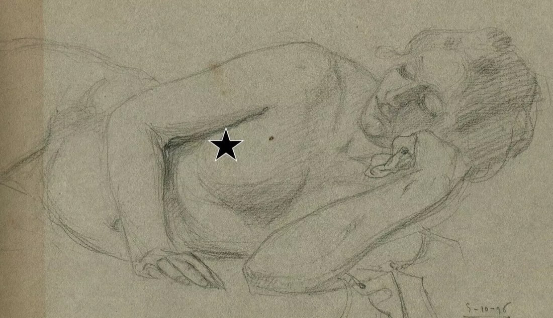 Antique Old Pencil Drawing Original Figure Woman sitting down 1896: Description Pencil on paper 25 x 32.5 cm stains, folds All our artworks are packaged to a very high standard, using protective cellophane wallets, hardboard backing, and bubble wrap. Framed pictures a