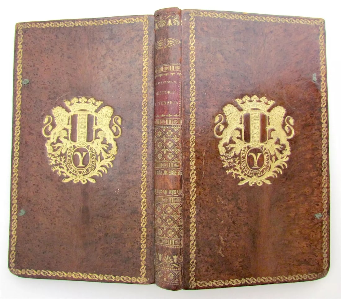 1825 BOOK SHAPE BOX SAFE Historia Graecorum et Romanorum Literaria antique (1 of 9)