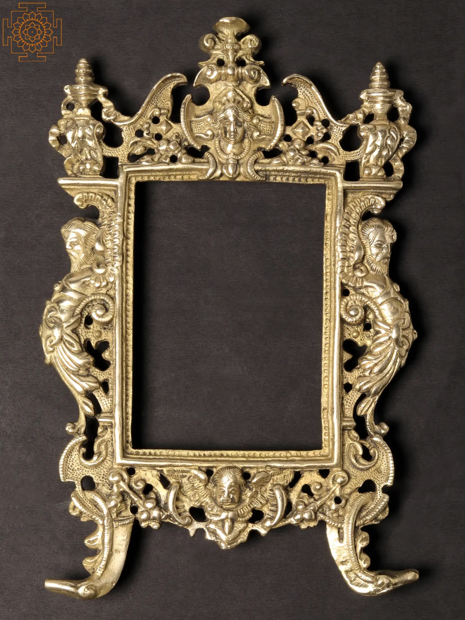 11'' Beautiful Traditional Design Frame in Brass | Wall Hanging (1 of 4)