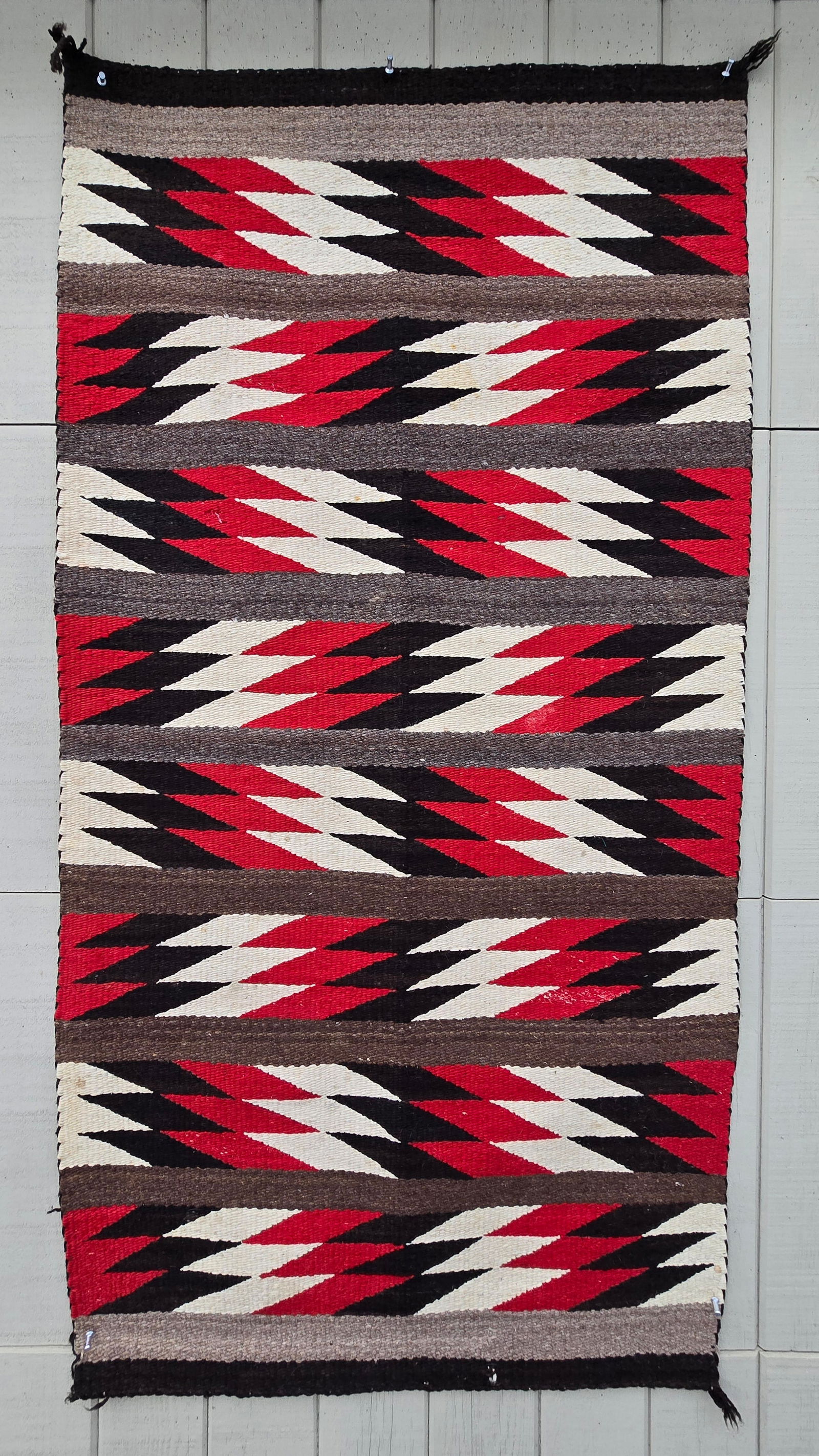 Navajo double saddle blanket (1 of 5)