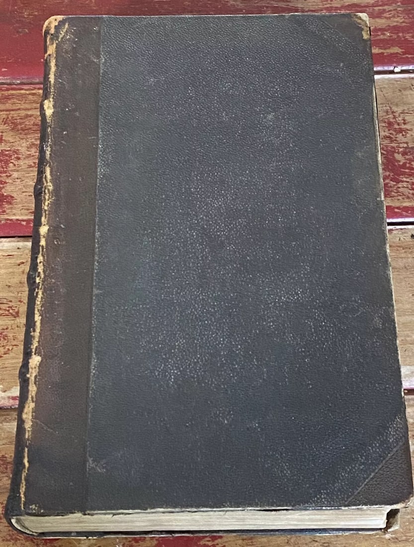 Harper's MonthlyMagazine Dec. 1867 to May 1868 Partial Leather Binding Very Good (1 of 16)