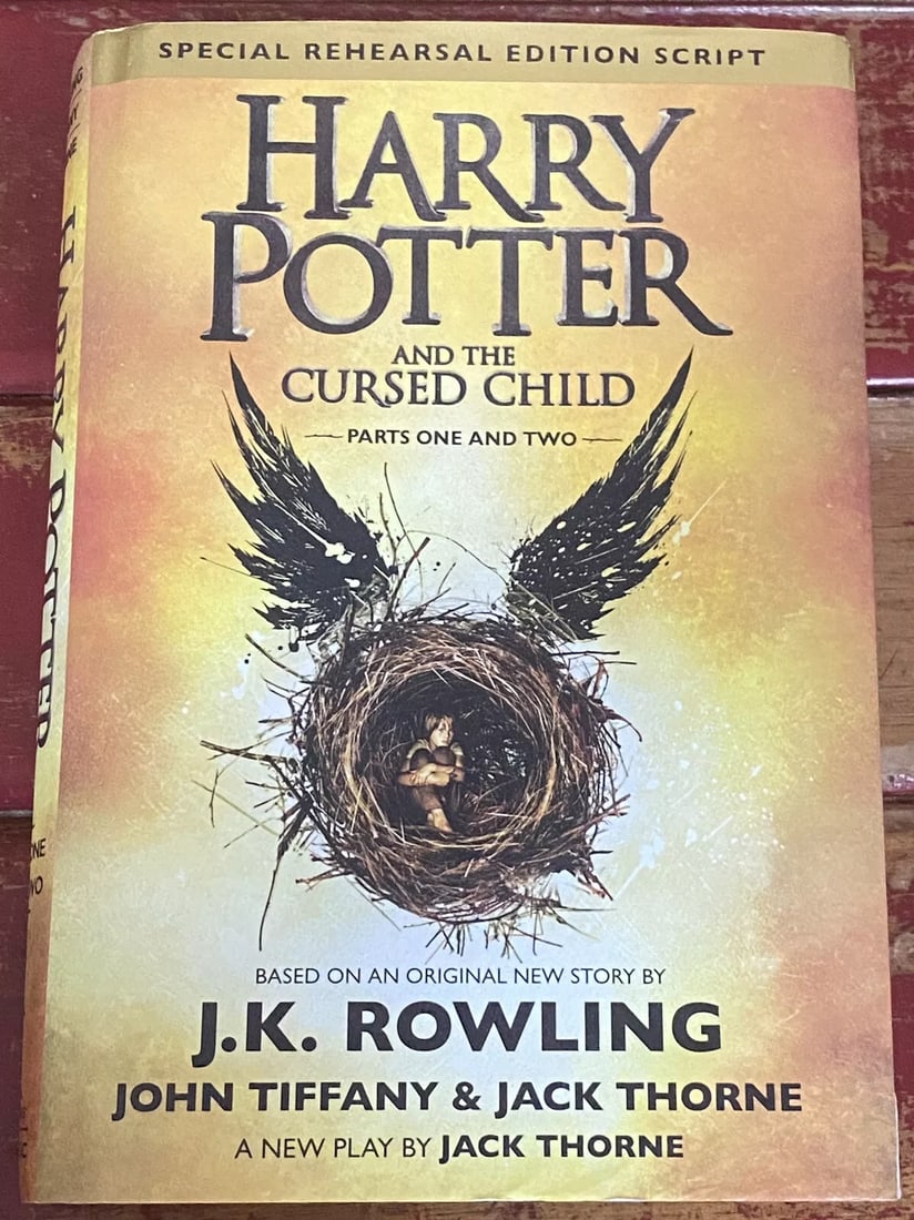 Harry Potter and the Cursed Child Rehearsal Ed 1st Ed/Print Parts 1 & 2 HC/DJ (1 of 16)
