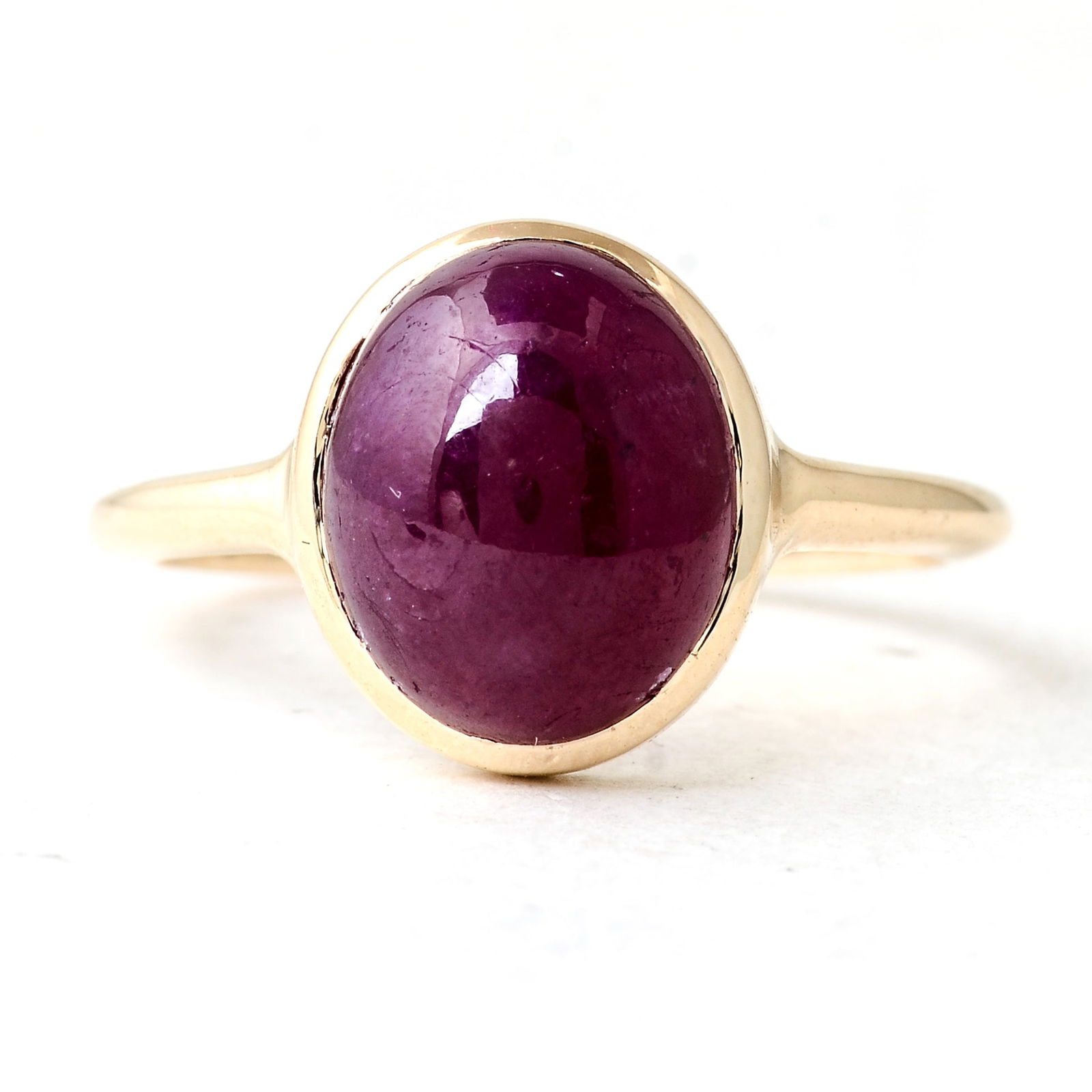 Exquisite 14K Yellow Gold Ruby Ring ? IGI Certified (1 of 6)