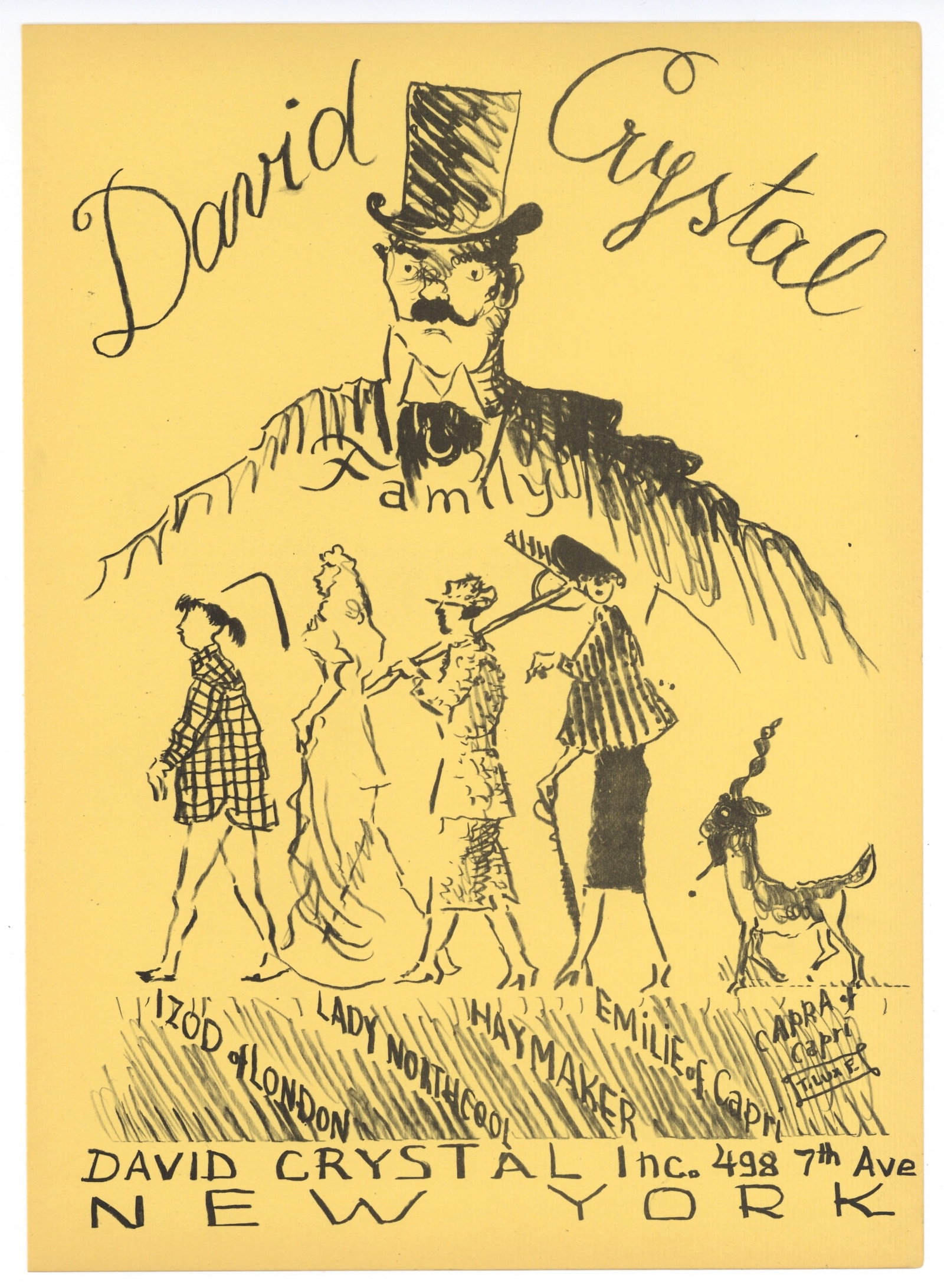 T. Lux Feininger original lithograph: Medium: original lithograph. This lithograph was printed in 1952 for the "Improvisations" portfolio, published by the Artists Equity Association of New York on the occasion of the 1952 Spring Fantasia