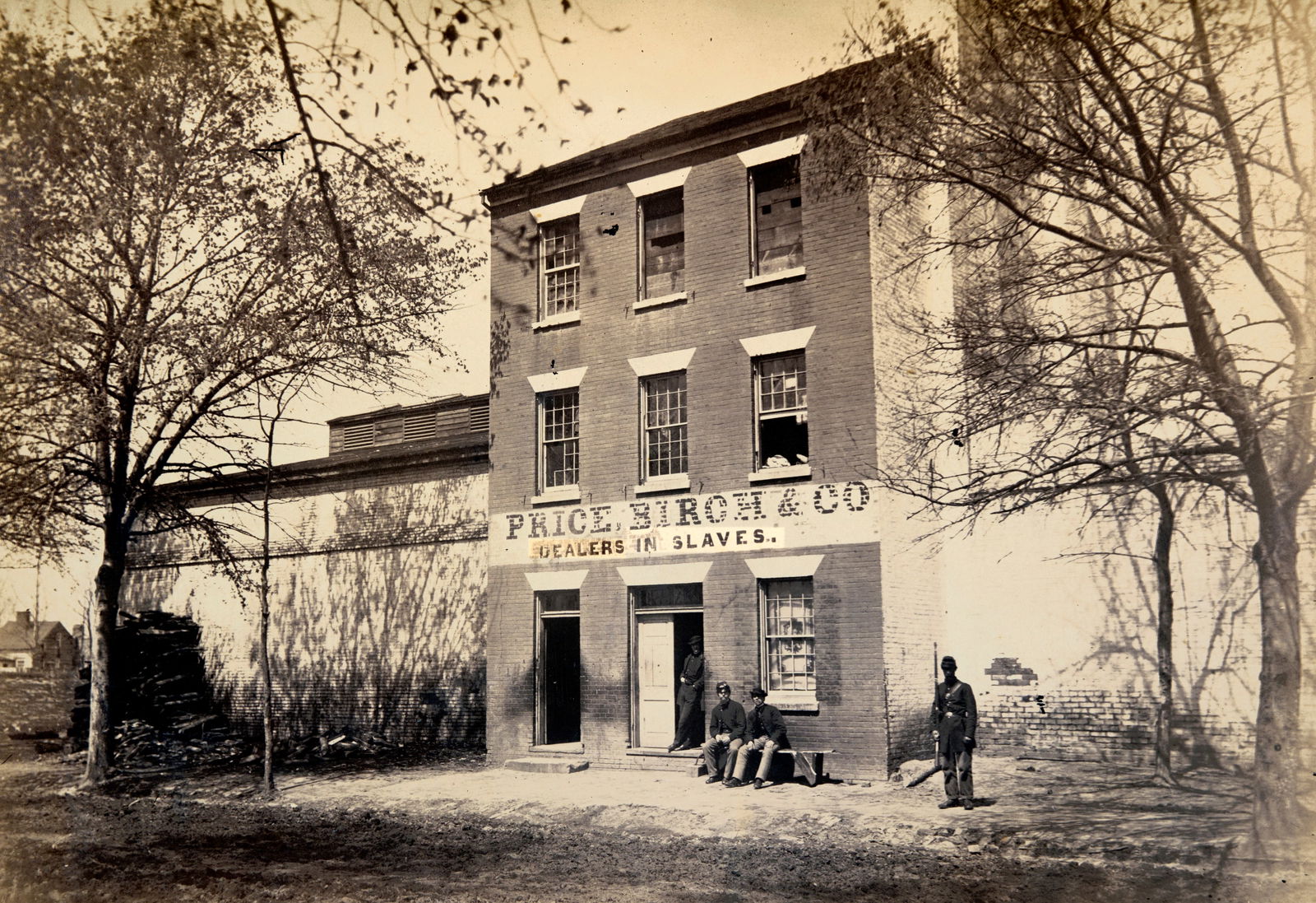 1861, SLAVE DEALERS; 13X19" LG. FORMAT PRINT (1 of 1)