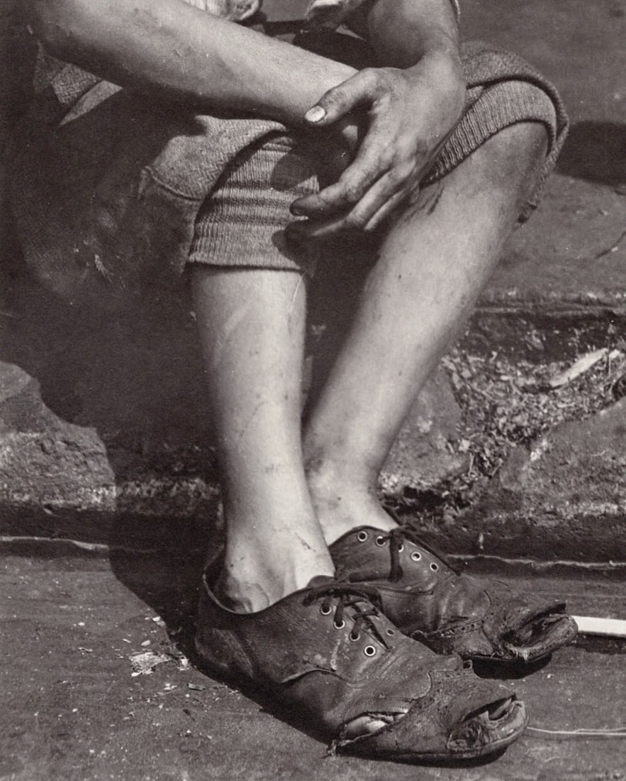 CONSUELO KANAGA - Poor Boy II, 1928: Artist: CONSUELO KANAGA Print Title: Poor Boy II, 1928 Printing Date: 1970’s Medium: Photo-lithograph Printed in: the US Image Size: 9 x 7” Additional Information: COA included. Reserve: $