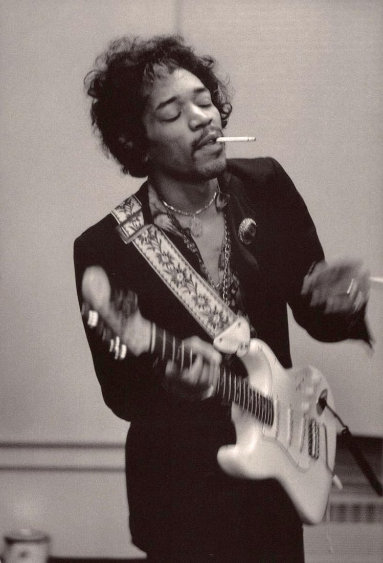 LINDA MCCARTNEY - Jimi Hendrix, c. 1967 (1 of 1)