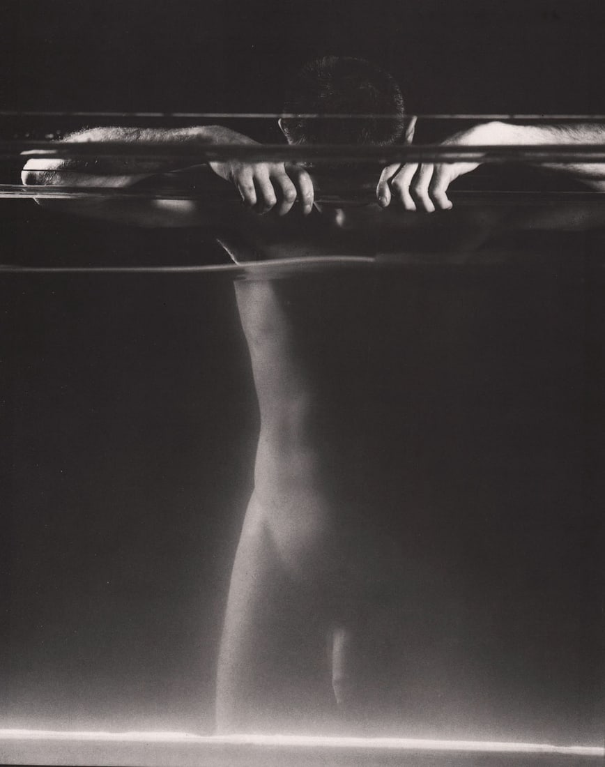 HYWEL WILLIAMS - Male, London, 1990: Artist: HYWEL WILLIAMS Print Title: Male, London, 1990 Printing Date: 1990’s li>Medium: Photolithograph Printed in: Germany Image Size approx: 9.5 x 7.5” Additional Information: COA includ