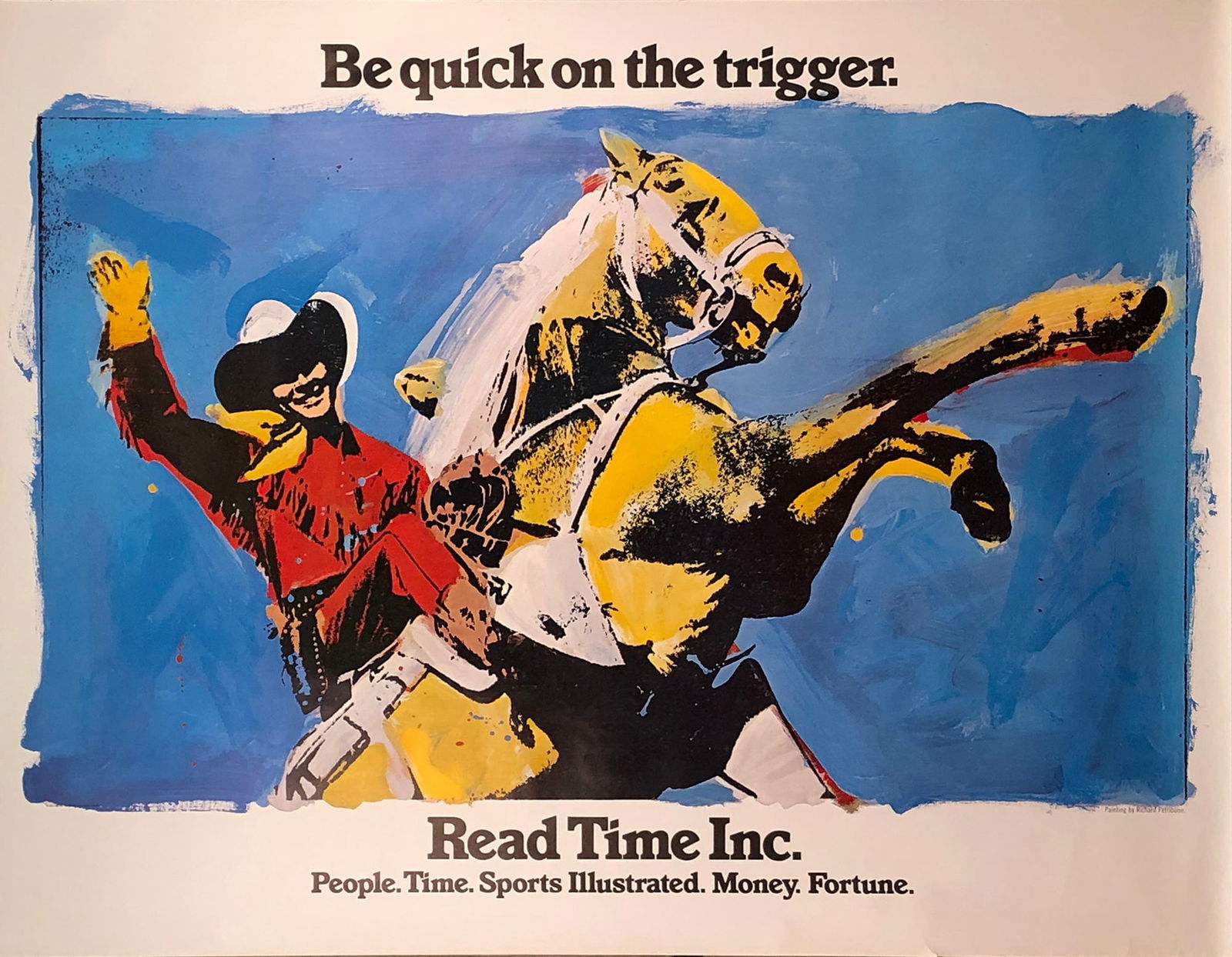 Richard Pettibone - Be Quick on the Trigger - 1977 Offset Lithograph 46" x 60" (1 of 1)