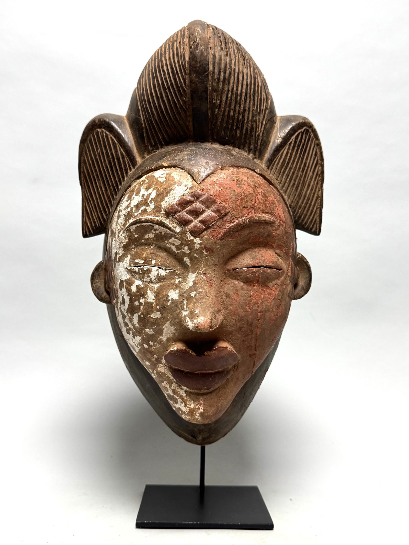 Punu ceremonial / funeral mask, Gabon - Africa (1 of 11)