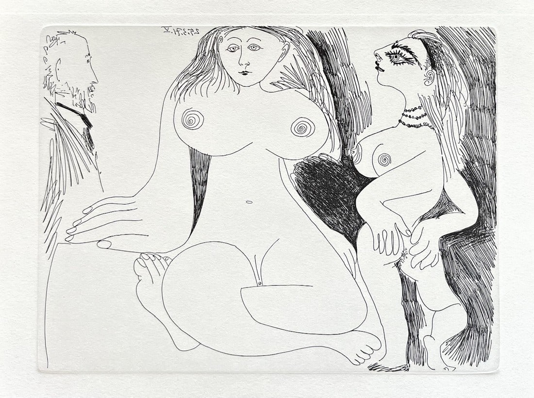 Picasso Gravure Apollinaire Les onze mille verges 5 (1 of 1)