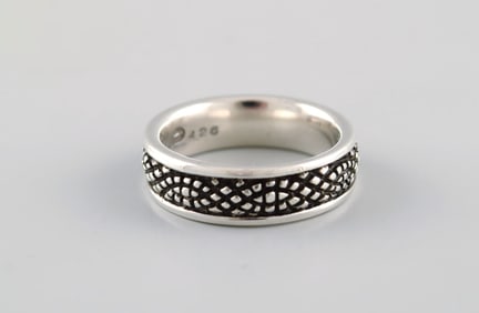 Lene Munthe for Georg Jensen. Ring in sterling silver. Model 426. Late 20th Century.