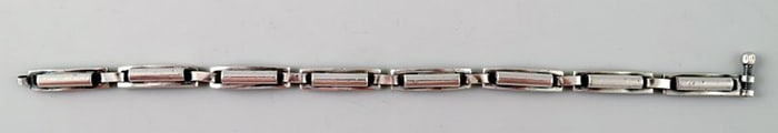 Hans Hansen bracelet of sterling silver.