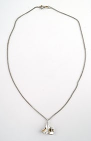 Danish design sterling silver necklace.