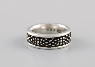 Lene Munthe for Georg Jensen. Ring in sterling silver. Model 426. Late 20th Century.