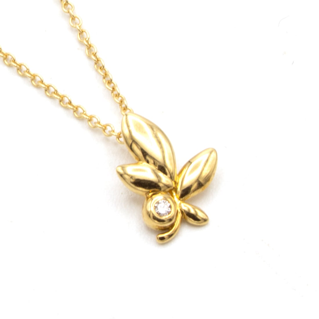 Tiffany & Co Paloma Picasso Olive Leaf necklace (1 of 6)