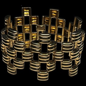 Vintage Kreisler 12k Gold Filled Art Deco Bracelet