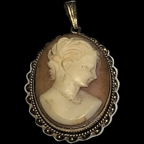 Vintage Cameo Pendant/Brooch