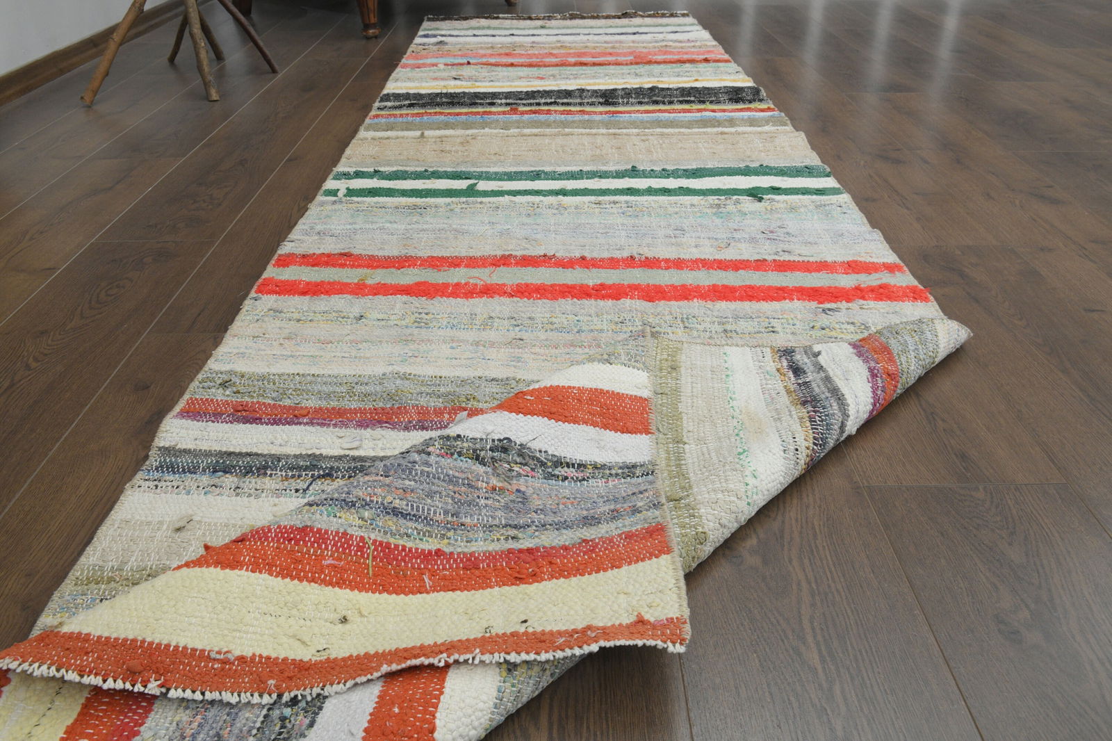 2.9x9.7 ft, STRIPED KILIM RUNNER (1 of 10)
