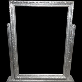 Vintage Swinging Wood Picture Frame