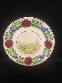 12 5/8” Stick Spatter Rabbit Charger